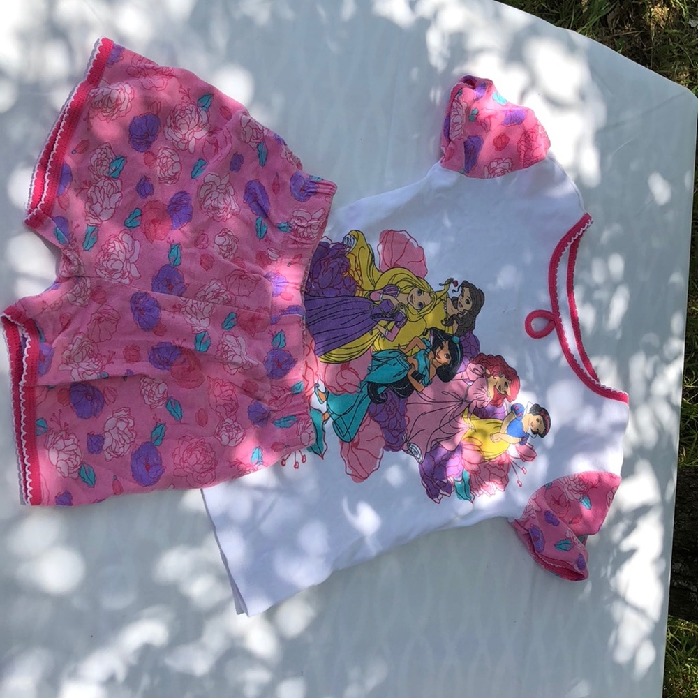 Disney princess pj’s